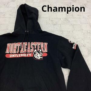 Champion チャンピオン カレッジロゴ ノースイースタン大学 パーカー W11679