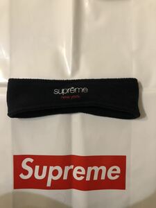 supreme 15aw New Era Classic Logo hair band Supreme Classic Logo head band 