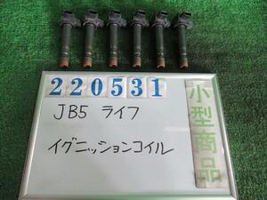 ライフ DBA-JB5 イグニッション コイル C YR546 バニラクレム テック TC-29A 220531