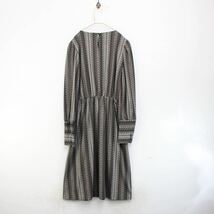 USA VINTAGE Lady canol MODE DESIGN LONG ONE PIECE/アメリカ古着モードデザインロングワンピース_画像5