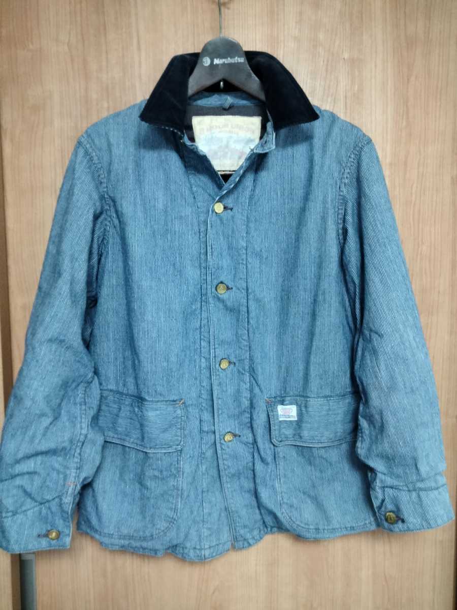 ヤフオク! -ジョーマッコイ カバーオールの中古品・新品・未使用品一覧 東京正規取扱店 旧リアルマッコイズ ジョーマッコイ カバーオール サンタフェ サイズ38 Gジャン/デニムジャケット