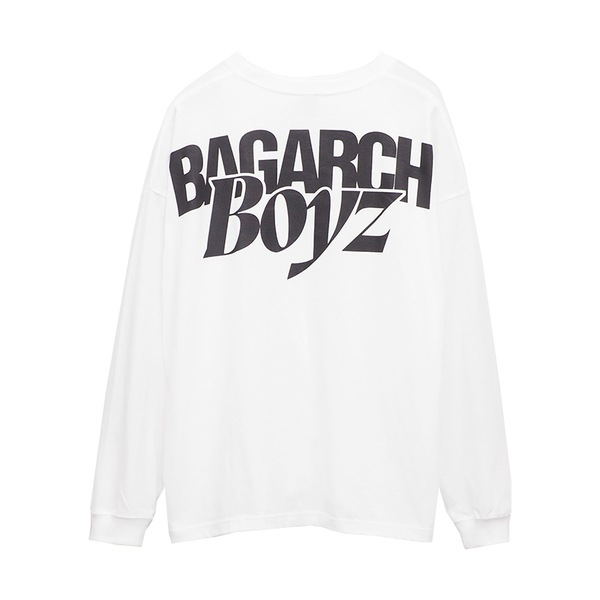 (バガーチ) BAGARCH BGHBロングスリーブＴシャツ BH-1470 22'BGHB-LTS WHITE M