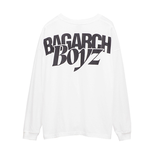 (バガーチ) BAGARCH BGHBロングスリーブＴシャツ BH-1470 22'BGHB-LTS WHITE 2XL