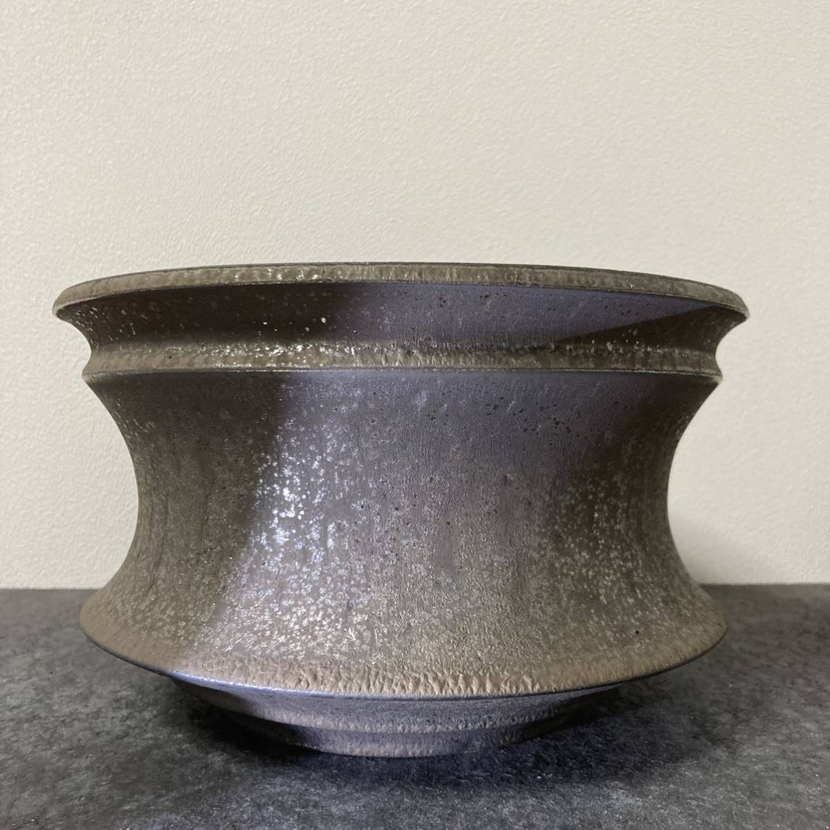 人気特価激安 カタチ製作所 Mederu pot バレル Two tone Mサイズ 植物