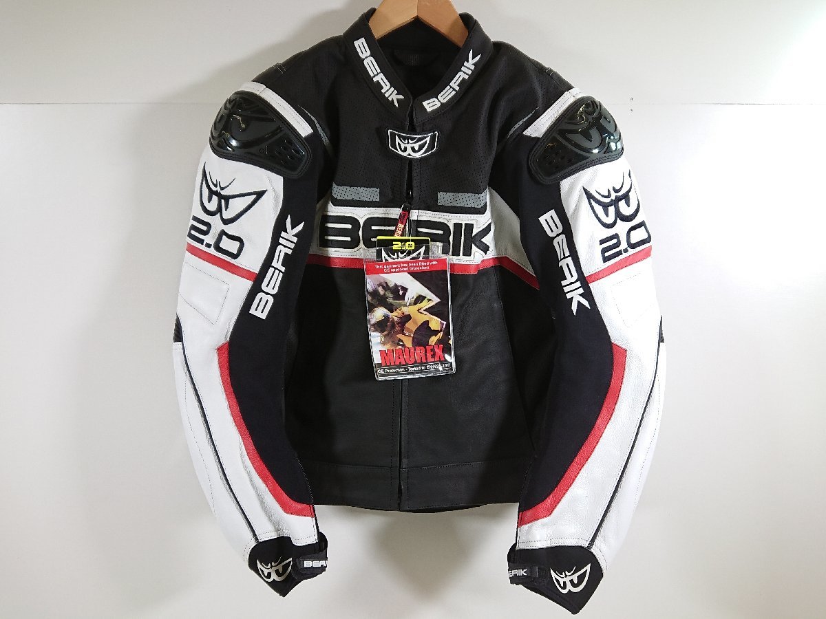 ヒート BERIK RACE DEP2.0 本革ジャケット 2ピース可能 - 通販