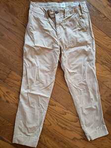 GAP pants 2 strut khaki cotton 97%