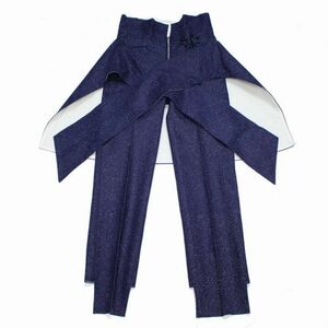 Midorikawa ミドリカワ 22SS WRAP DENIM TROUSERS ラップデニムパンツ S インディゴ