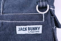 【感謝セール】Jack Bunny(ジャックバニー) ショートパンツ 紺 レディース 1 263-7132416 ゴルフウェア 2202-0044 中古_画像4