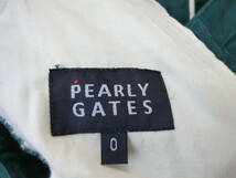 【感謝セール】PEARLY GATES(パーリーゲイツ) パンツ エメラルドグリーン レディース 0 ゴルフウェア 2106-0248 中古_画像7