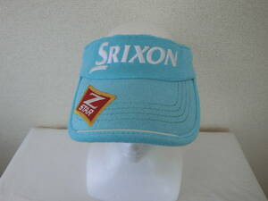 【感謝セール】【新品】SRIXON(スリクソン) サンバイザー 水色 レディース フリーサイズ ゴルフ用品 2009-0297 新品