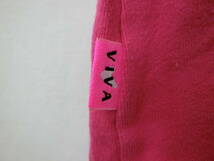 【感謝セール】VIVA HEART(ビバハート) ポロシャツ ピンク レディース 40 ゴルフウェア 2107-0142 中古_画像5