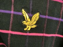 【感謝セール】Lyle & Scott(ライルアンドスコット) ポロシャツ 黒ピンク レディース 不明 ゴルフウェア 1910-1056 中古_画像6