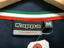【感謝セール】Kappa(カッパ) 半袖ポロシャツ 紺(腕に国旗マーク、胸にワンポイント) レディース M ゴルフウェア 1905-0902 中古_画像3