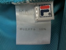 【感謝セール】【美品】FILA GOLF(フィラゴルフ) ポロシャツ 水色 レディース M ゴルフウェア 1912-0088 中古_画像7