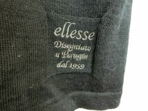 【感謝セール】【美品】ellesse(エレッセ) サマーニット クロ レディース Ｍ ゴルフウェア 1908-0533 中古_画像5