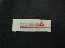 【感謝セール】【未使用品】le coq sportif(ルコックスポルティフ) スカート 紺 レディース 11 QGWMJE05 ゴルフウェア 2108-0116 新品_画像5