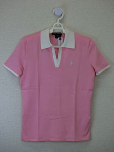 【感謝セール】RALPH LAUREN GOLF(ラルフローレンゴルフ) ポロシャツ ピンク レディース S ゴルフウェア 2102-0074 中古