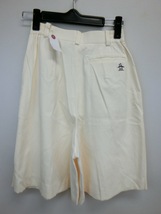 【感謝セール】【美品】Munsingwear(マンシングウェア) パンツ一体型スカート 白 レディース 7 ゴルフウェア 1911-0696 中古_画像2