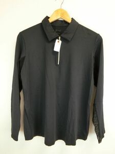 Swing 長袖ハーフジップアップシャツ 黒 レディース L ゴルフウェア 1808-0799 中古