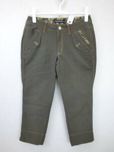 [ thanks sale ]ROSASEN(rosa-sen) брюки темно-зеленый женский M Golf одежда 2106-0036 б/у 