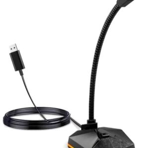 USBマイク PCマイク ミュート機能 グースネック