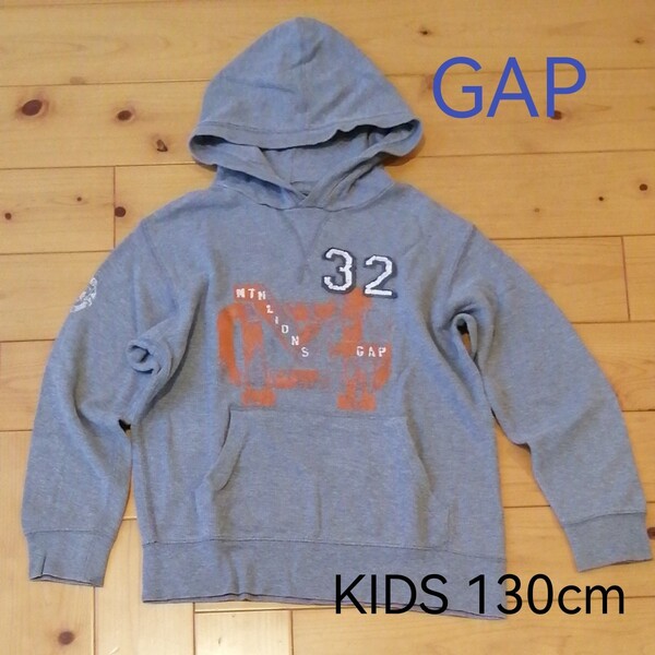 GAP パーカーシャツ ロンT フードつき 長袖Tシャツ スエット 訳あり