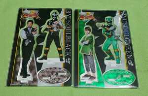 Super Sentai Series Knight Dragon Sentai Ryusouja Акрил стенд 2 типа Black &amp; Green