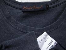 UNDERCOVER アンダーカバー NEW WORLD ローズ カットソー グレー 1 ロングスリーブTシャツ 日本製_画像3