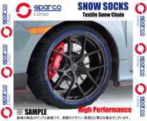 sparco スパルコ スノーソックス（ハイスペック） XLサイズ 18インチ 215/55R18、225/45R18、225/55R18、225/60R18 (CCD-SPT622_画像2