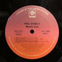 【 '75 米 orig 】LP★Phil Everly - Mystic Line ☆洗浄済み☆_画像4