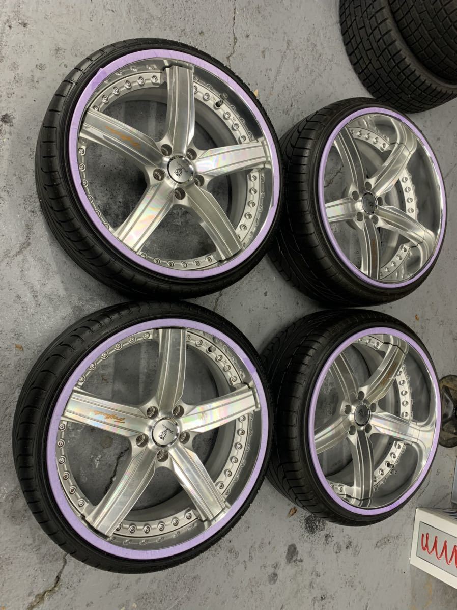 今季一番 Trafficstar トラフィックスター 20インチアルミ Pinso Tyres