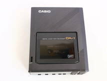 CASIO カシオ DA-1 ポータブルDATプレイヤー DATレコーダー 音響機器 オーディオ_画像3