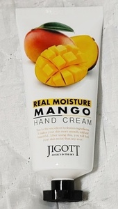 JIGOTT REAL MOISTURE MANGO HAND CREAM ハンドクリーム マンゴー 100ml 韓国