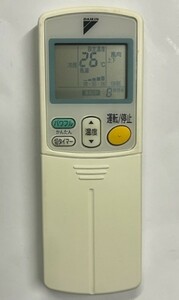 DAIKIN / ダイキン エアコン用リモコン　ARC432A41　中古品　動作品