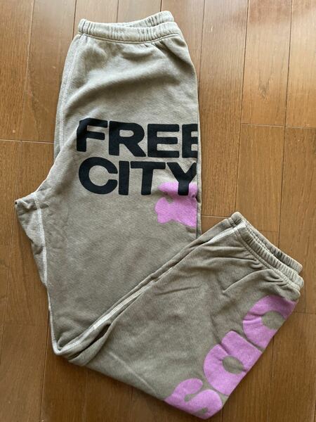 新品FREECITYスウェットパンツ /S/ フリーシティ