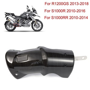 送料無料 Bmw R1200GS S1000R S1000RR カーボンファイバー センターマニホールド 火傷防止 シールド 保護