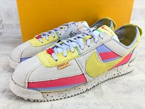 NIKE×UNION LA ナイキ×ユニオン タグ付き LEMON FROST CORTEZ コルテッツ DR1413-100 グレー×イエロー 箱有 SIZE:28cm MH632022101804