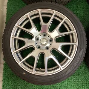 スタッドレス イグナイト社外アルミホイールセット 18×8.5J+50 114.3-5H 中古品4本の画像3