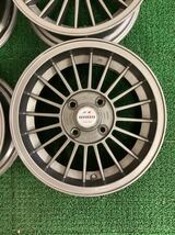 FIn RACInG 社外アルミホイール 15x6.5J+25 114-4H 中古品4本【239】_画像4