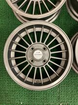 FIn RACInG 社外アルミホイール 15x6.5J+25 114-4H 中古品4本【239】_画像3