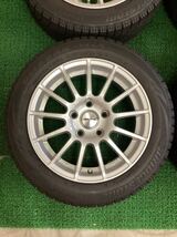 スタッドレス BMW 1シリーズ 社外アルミセット16x7J+40 120-5H中古品4本_画像3