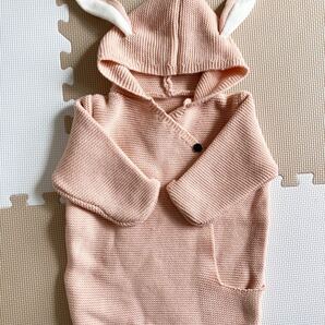 うさぎ おくるみ ニューボーンフォト