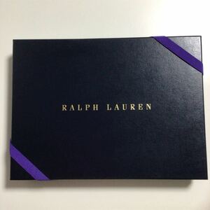  Ralph Lauren gift box empty box shirt, thin. sweater etc.. size 24.×33.×4.5.