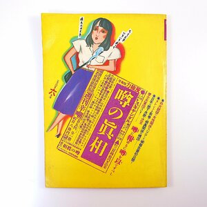 噂の眞相 1980年6月号◎Number創刊の評判 児玉誉士夫 板坂剛 統一教会 浜幸事件 特殊雑誌 内藤やす子 日本プレスクラブ 芸能タレント裏側