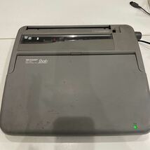 ★ SHARP シャープ WD-Y390 ワ－プロ 通電OK ジャンク品　1013TM_画像1