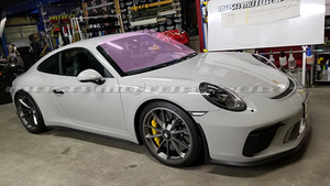 PORSCHE ポルシェ911/991 フロントガラスプロテクトフィルム clearplex 飛び石防止 保護 カット済み外装パーツ ドレスアップ アクセサリー