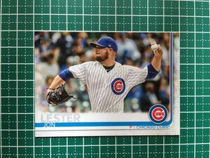 即決のみ！★TOPPS MLB 2019 SERIES 1 BASEBALL #40 JON LESTER【CHICAGO CUBS】ベースカード 19★同梱発送可能！