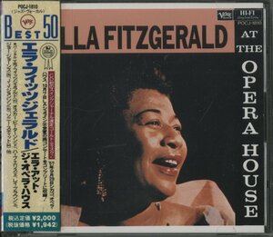 CD/ ELLA FITZGERALD AT THE OPERA HOUSE / エラ・フィッツジェラルド / 国内盤 帯(テープ貼付) POCJ-1810