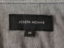 ☆送料無料☆ JOSEPH HOMME ジョゼフオム 古着 長袖 開襟 シャツ オープンカラー メンズ 46 グレー トップス 中古 即決 _画像7