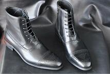人気新品 ショートブーツ メンズブーツ　エンジニアブーツウエスタンブーツ ワークブーツ 作業靴 マーティン靴 24.5-28.5cm イエロー_画像7